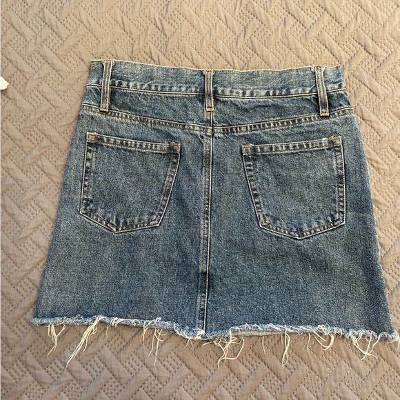 Brandy Melville Jeans Mini Skirt - Picture 4 of 4